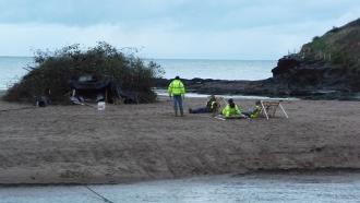 Aberporth Bonfire Dyffryn beach